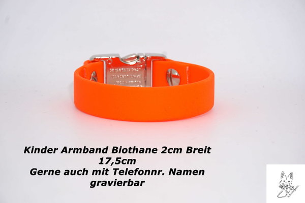 Armband Biothane 2cm Breit